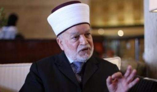 رئيس مجلس الإفتاء الأعلى  الفلسطيني الشيخ محمد حسين