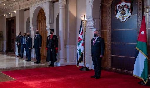 الملك عبدالله الثاني - قصر بسمان- عمّان