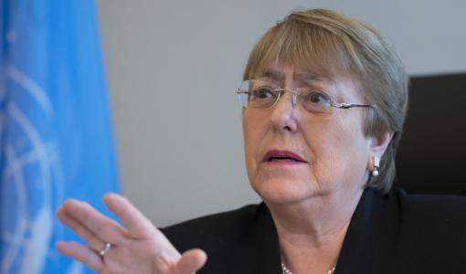 ميشيل باشيليت / المفوضة السامية لحقوق الإنسان / الأمم المتحدة