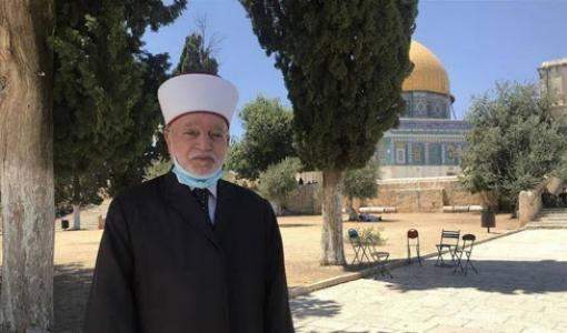 الشيخ محمد حسين، المفتي العام للقدس والديار الفلسطينية،  خطيب المسجد الأقصى المبارك