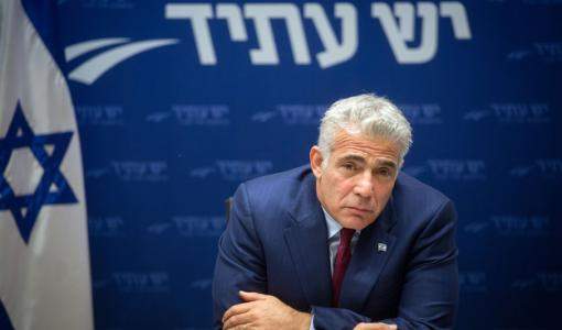 رئيس حزب "هناك مستقبل"- يائير لبيد