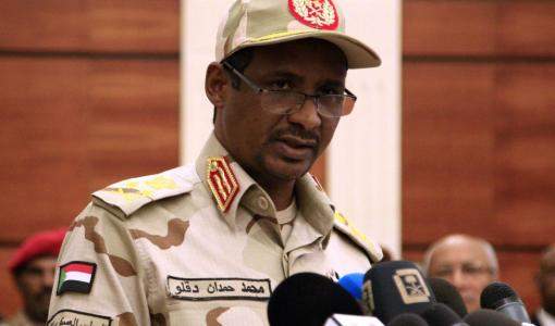 نائب رئيس مجلس السيادة السوداني محمد حمدان دقلو (حمديتي) نائب رئيس مجلس السيادة السوداني،محمد حمدان دقلو (حمديتي)