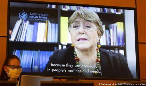 المفوضة السامية للأمم المتحدة لحقوق الإنسان ميشيل باشليه