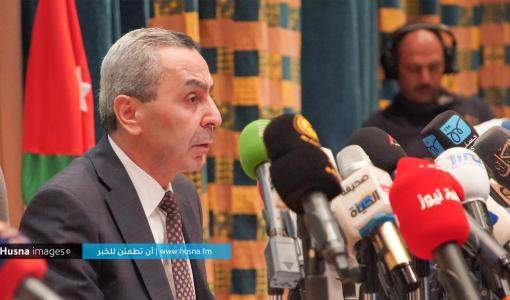 وزير التربية والتعليم محمد أبو قديس خلال مؤتمر إعلان نتائج التوجيهي | Husna Images