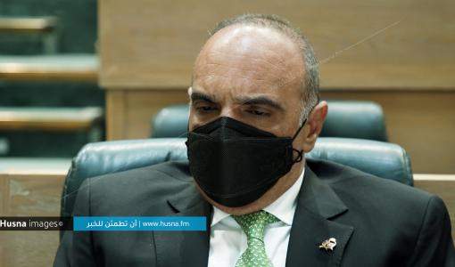 رئيس الوزراء بشر الخصاونة تحت قبة البرلمان