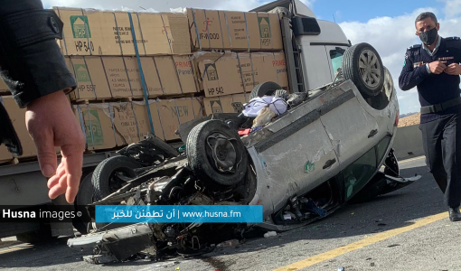 صورة تعبيرية صورة لحادث سير في الأردن