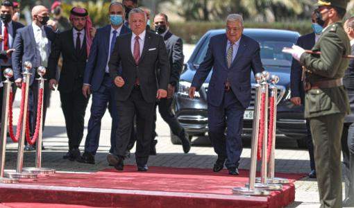 الملك عبدالله الثاني والرئيس الفلسطيني محمود عباس- رام الله 28 آذار 2022 الملك عبدالله الثاني والرئيس الفلسطيني محمود عباس- رام الله 28 آذار 2022