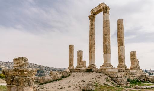 جبل القلعة في عمان