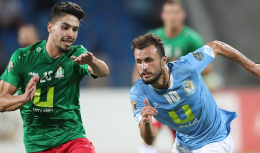 لاعبان من الفيصلي والوحدات