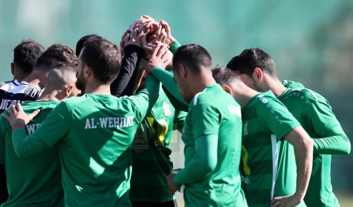 لاعبو نادي الوحدات