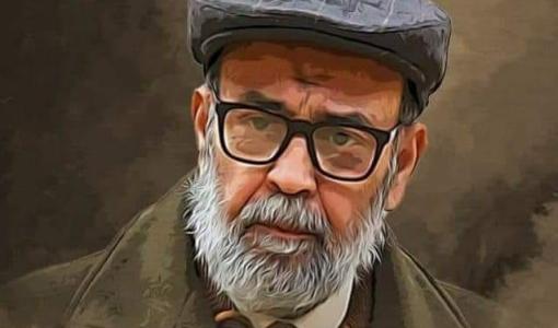 صورة مرسومة للشيخ جميل عبد الرحيم حمامي