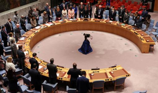 مجلس الأمن في إحدى جلساته