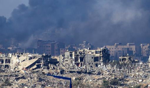 آثار الدمار من قصف الاحتلال لغزة 21 تشرين الثاني 2023