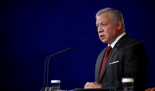 الملك عبد الله الثاني في برلين/ ألمانيا 17 تشرين الأول 2023 | المصدر: رويترز