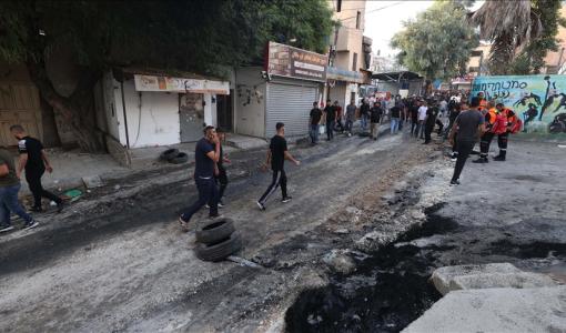 صورة أرشيفية لآثار الدمار في مخيم عين شمس | المصدر: الأناضول