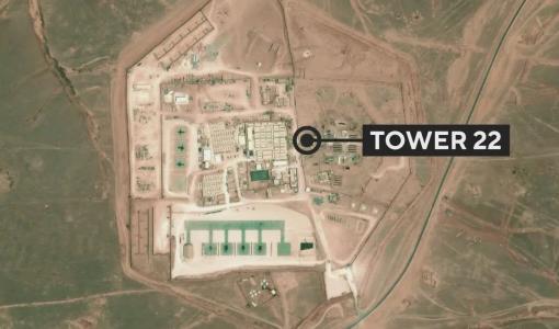 موقع "البرج 22" في شمال شرقي الأردن