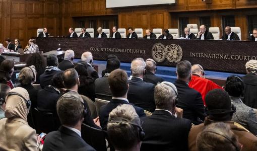 جانب من جلسة استماع لمحكمة العدل الدولية حول تبعات الاحتلال الإسرائيلي 19/2/2024 | المصدر: الأمم المتحدة