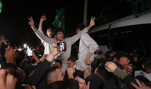 من تبادل الأسرى بين حماس والاحتلال في تشرين الثاني 2023