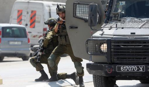 خلال أحد الاقتحامات السابقة في الضفة الغربية | المصدر: المركز الفلسطيني للإعلام