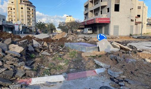 آثار الدمار الذي خلفه جيش الاحتلال في مخيم نور شمس بطولكرم 9/3/2024 | المصدر: فلسطين بوست