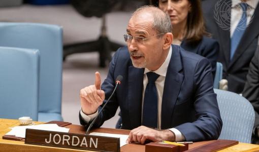 أيمن الصفدي في إحدى جلسات مجلس الأمن الدولي أيمن الصفدي في إحدى جلسات مجلس الأمن الدولي 24/10/2024 | المصدر: الأمم المتحدة