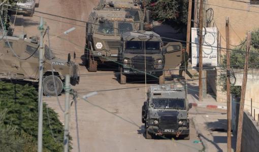 آليات إسرائيلية خلال عملية عسكرية في جنين 2/9/2024 | المصدر: الوكالة الأوروبية للصور الصحفية