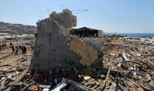 أضرار إثر غارة إسرائيلية على بلدة الجية في لبنان أضرار إثر غارة إسرائيلية على بلدة الجية في لبنان | المصدر: رويترز