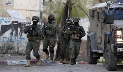 جنود الاحتلال الإسرائيلي خلال اقتحام سابق في الضفة الغربية | المصدر: الأناضول