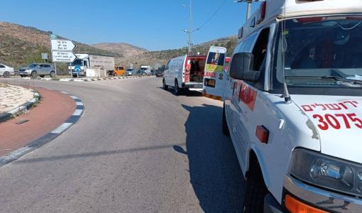 من موقع عملية إطلاق النار قرب جسر الملك حسين من موقع عملية إطلاق النار قرب جسر الملك حسين والتي أدت إلى مقتل 3 إسرائيليين 8/9/2024 | المصدر: هيئة الإسعاف الإسرائيلية عبر إكس