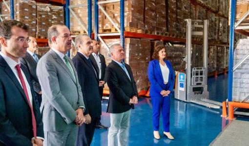 الملك عبد الثاني خلال افتتاح مستودع المخزون الطبي الاستراتيجي في ياجوز  29/10/2024 | المصدر: الديوان الملكي الهاشمي