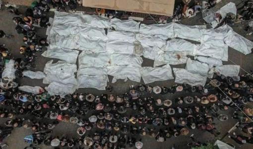 جثامين شهداء من مجزرة بيت لاهيا جثامين شهداء من مجزرة بيت لاهيا 20/10/2024 | المصدر: منصة إكس