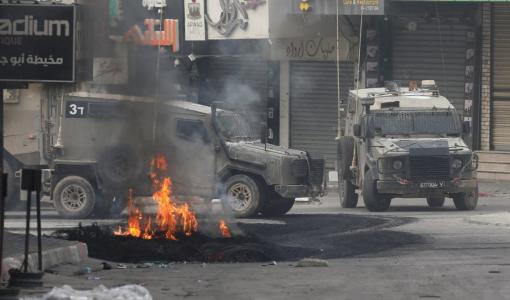 آليات جيش الاحتلال خلال عدوان سابق على مدينة جنين في الضفة الغربية | المصدر: عربي بوست آليات جيش الاحتلال خلال عدوان سابق على مدينة جنين في الضفة الغربية | المصدر: عربي بوست