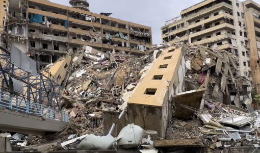 دمار خلفته غارات إسرائيلية في لبنان | المصدر: أسوشييتد برس