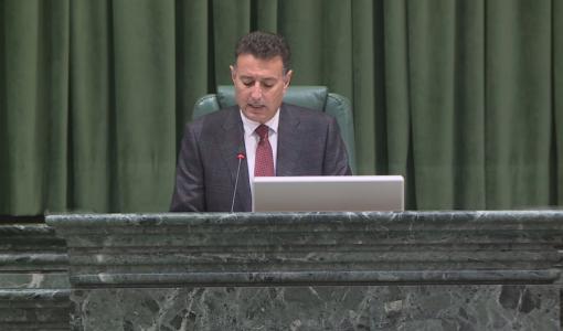 رئيس مجلس النواب أحمد الصفدي خلال جلسة مجلس النواب رئيس مجلس النواب أحمد الصفدي خلال جلسة مجلس النواب 27/1/2025 | المصدر: المملكة