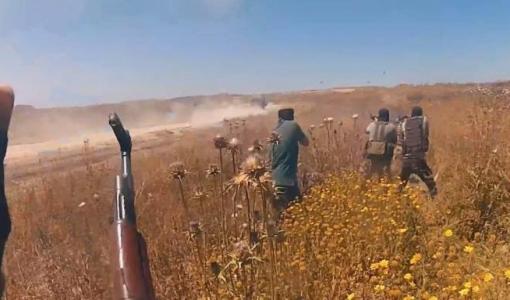 كمين نفذته المقاومة ضد قهوة تابعة للاحتلال في حي التفاح كمين نفذته المقاومة ضد قهوة تابعة للاحتلال في حي التفاح | المصدر: لقطة فيديو نشرته الكتائب