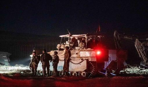 دبابة لجيش الاحتلال في قطاع غزة دبابة لجيش الاحتلال في قطاع غزة | المصدر: رويترز