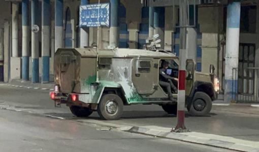 خلال اقتحام الاحتلال المنطقة الشرقية من نابلس خلال اقتحام الاحتلال المنطقة الشرقية من نابلس 21/5/2025 | المصدر: فلسطين بوست