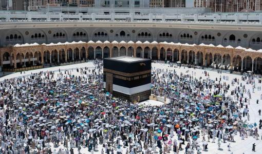 حجاج خلال طواف الوداع حجاج خلال طواف الوداع | المصدر: وكالة الأنباء السعودية