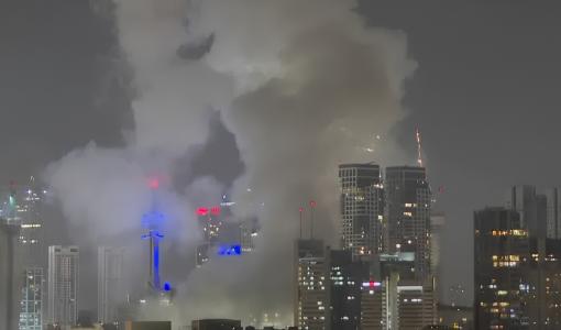 قصف إيراني على تل أبيب 13/6/2025