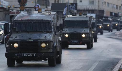 آليات الاحتلال خلال اقتحام سابق في طوباس آليات الاحتلال خلال اقتحام سابق في طوباس | المصدر: الأناضول