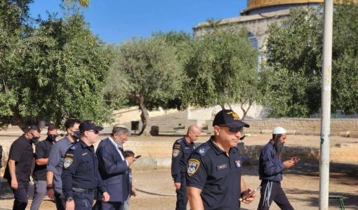 وزير أمن الاحتلال إيتمار بن غفير خلال اقتحام المسجد الأقصى وزير أمن الاحتلال إيتمار بن غفير خلال اقتحام المسجد الأقصى 3/8/2025