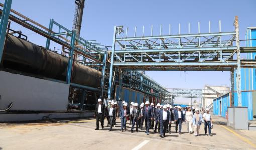 خلال تدشين أول وحدة متكاملة لمعالجة المياه الصناعية في المملكة 23/9/2025 | وزارة المياه