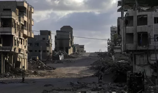 جانب من الدمار جراء القصف الإسرائيلي على قطاع غزة | الوكالة الأوروبية للصور الصحفية