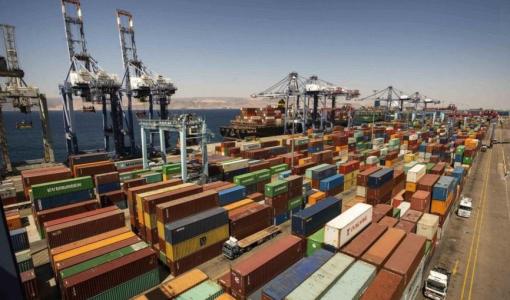 جانب من ميناء العقبة