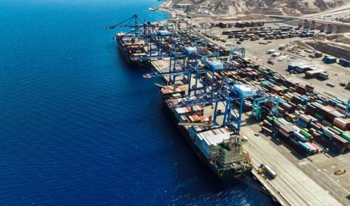 مشهد عام لميناء العقبة | تعبيرية flickr