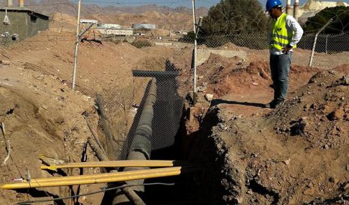 أعمال ضمن مشروع الناقل الوطني 27/9/2025 | وزارة المياه