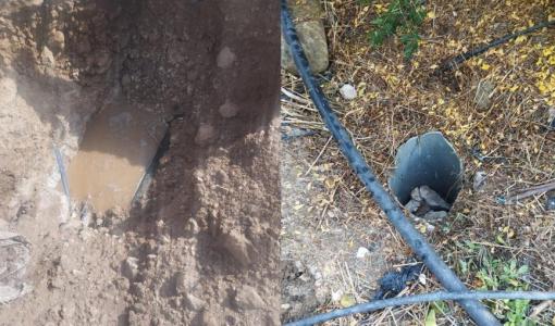 بعض الاعتداءات التي ضبطتها وزارة المياه | المصدر: وزارة المياه والري