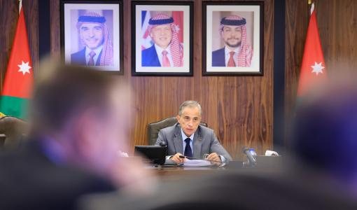 جعفر حسان خلال جلسة مجلس الوزراء 23/12/2025 | المصدر: رئاسة الوزراء