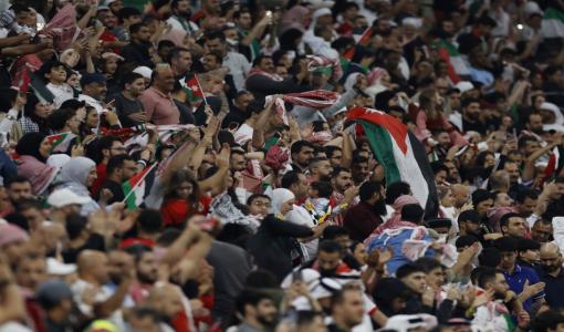 جماهير المنتخب الأردني في مباراة الأردن والإمارات 3/12/2025