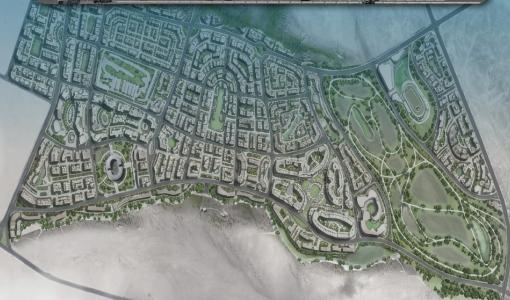 مخطط مشروع مدينة عمرة | المصدر: رئاسة الوزراء